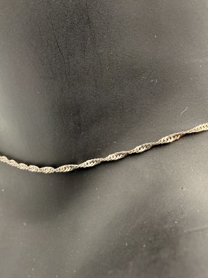 Silver Rope Ankle Chain - 1