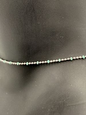 Silver Bead Ankle Chain - 3