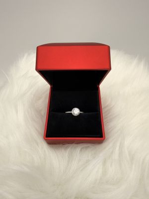 Gyűrűtartó Díszdoboz Red Lux LED - 3